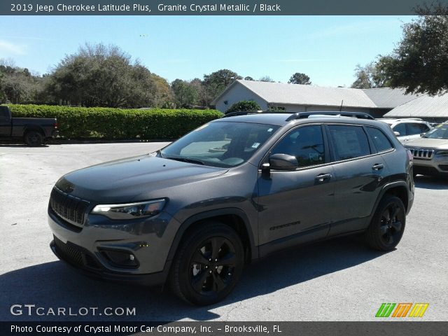2019 Jeep Cherokee Latitude Plus in Granite Crystal Metallic