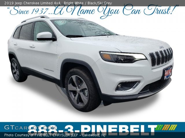 2019 Jeep Cherokee Limited 4x4 in Bright White