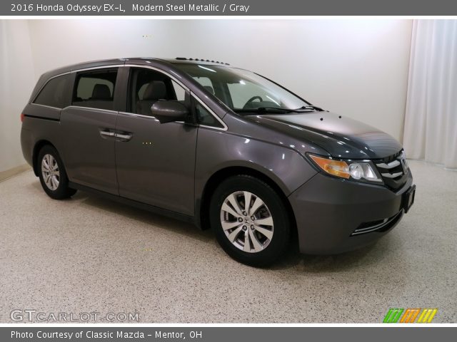 2016 Honda Odyssey EX-L in Modern Steel Metallic