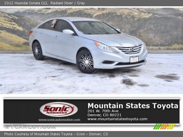 2012 Hyundai Sonata GLS in Radiant Silver