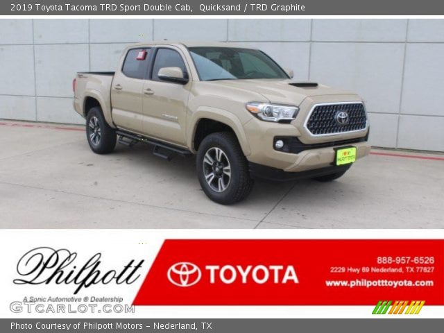 2019 Toyota Tacoma TRD Sport Double Cab in Quicksand