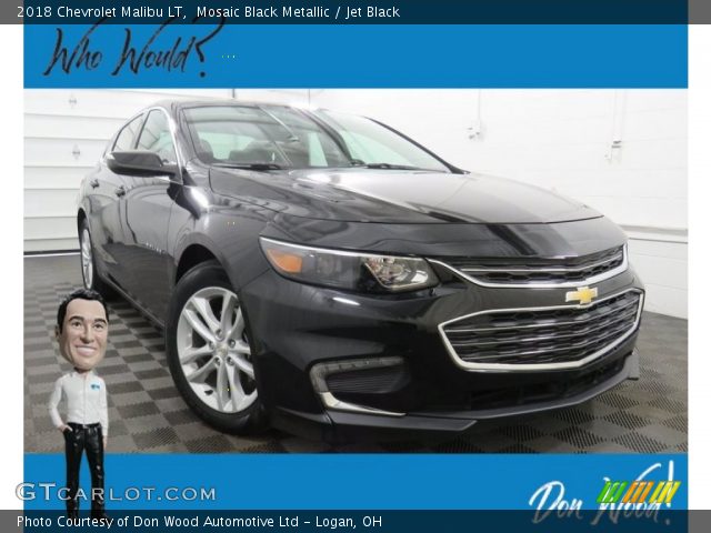 2018 Chevrolet Malibu LT in Mosaic Black Metallic