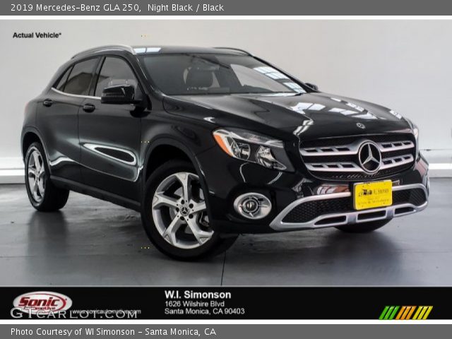 2019 Mercedes-Benz GLA 250 in Night Black