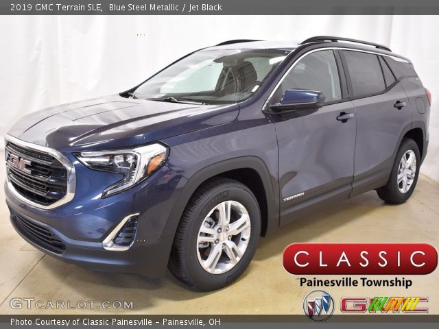 2019 GMC Terrain SLE in Blue Steel Metallic