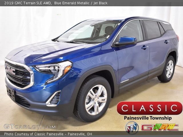 2019 GMC Terrain SLE AWD in Blue Emerald Metallic