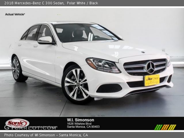 2018 Mercedes-Benz C 300 Sedan in Polar White