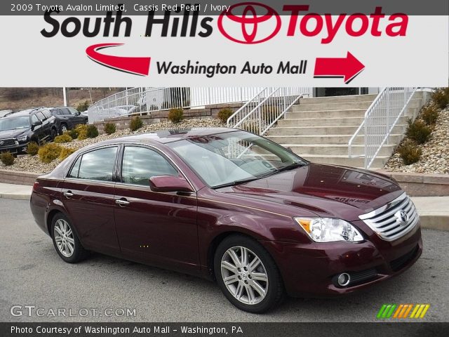 2009 Toyota Avalon Limited in Cassis Red Pearl