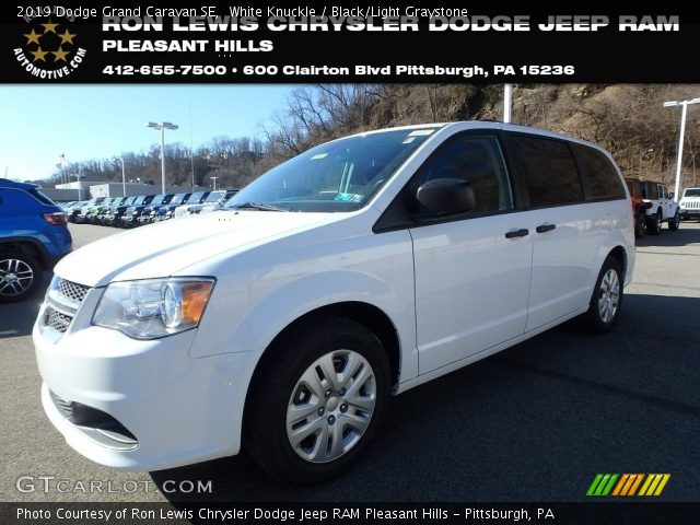 2019 Dodge Grand Caravan SE in White Knuckle