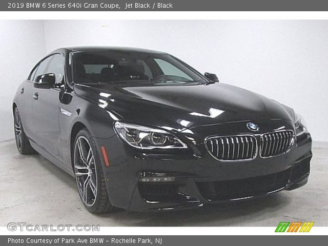 2019 BMW 6 Series 640i Gran Coupe in Jet Black