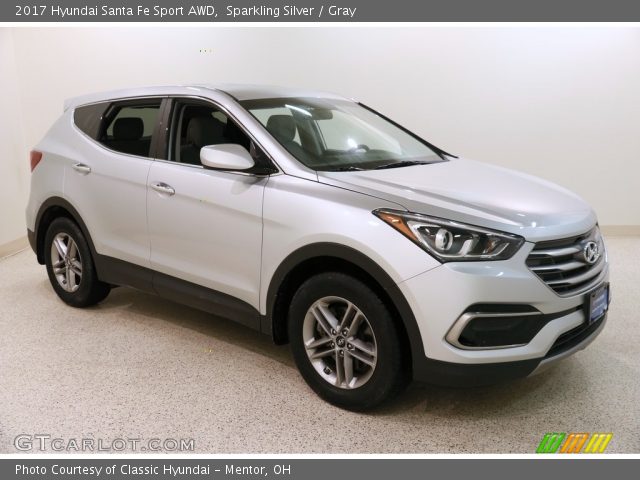 2017 Hyundai Santa Fe Sport AWD in Sparkling Silver