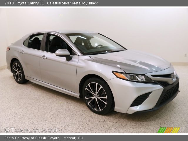 2018 Toyota Camry SE in Celestial Silver Metallic