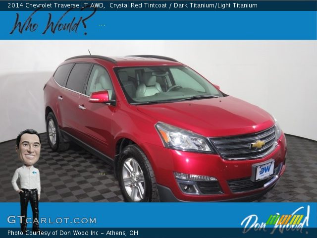 2014 Chevrolet Traverse LT AWD in Crystal Red Tintcoat