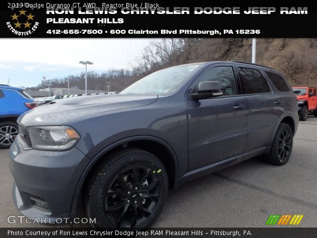 2019 Dodge Durango GT AWD in Reactor Blue