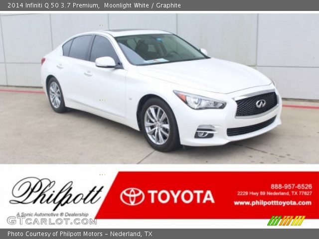2014 Infiniti Q 50 3.7 Premium in Moonlight White