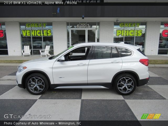 2016 BMW X1 xDrive28i in Alpine White