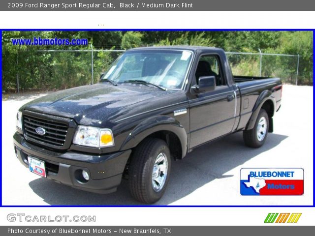 2009 Ford Ranger Sport Regular Cab in Black