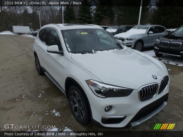 2019 BMW X1 xDrive28i in Alpine White