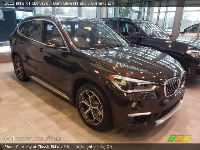 2019 BMW X1 xDrive28i in Dark Olive Metallic
