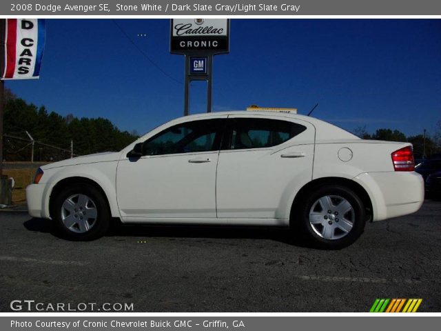 2008 Dodge Avenger SE in Stone White