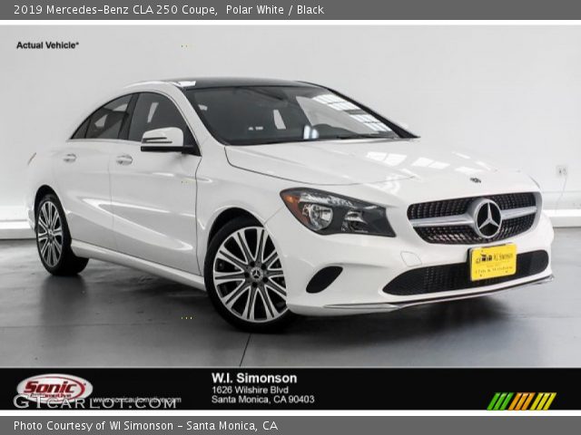 2019 Mercedes-Benz CLA 250 Coupe in Polar White