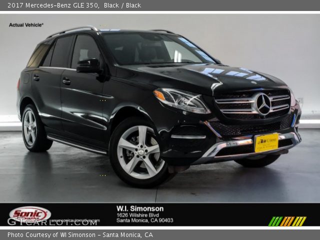 2017 Mercedes-Benz GLE 350 in Black