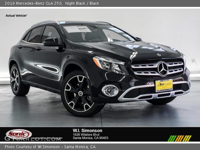 2019 Mercedes-Benz GLA 250 in Night Black