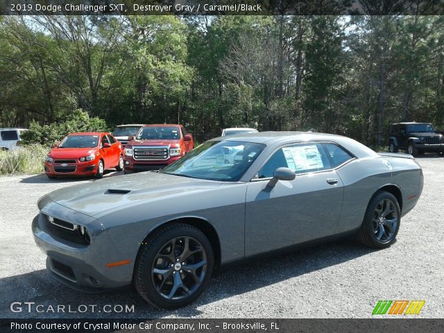 2019 Dodge Challenger SXT in Destroyer Gray