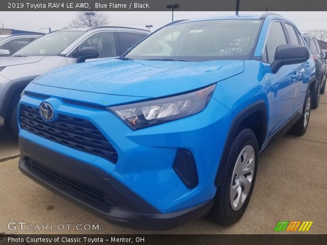 2019 Toyota RAV4 LE AWD in Blue Flame