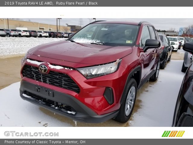 2019 Toyota RAV4 LE AWD in Ruby Flare Pearl