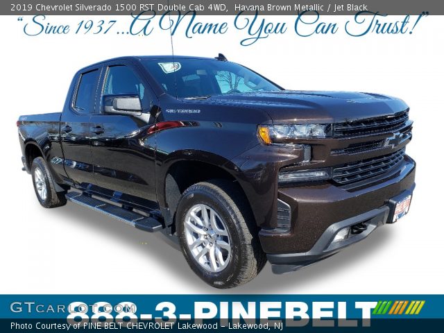 2019 Chevrolet Silverado 1500 RST Double Cab 4WD in Havana Brown Metallic