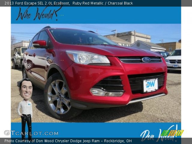 2013 Ford Escape SEL 2.0L EcoBoost in Ruby Red Metallic