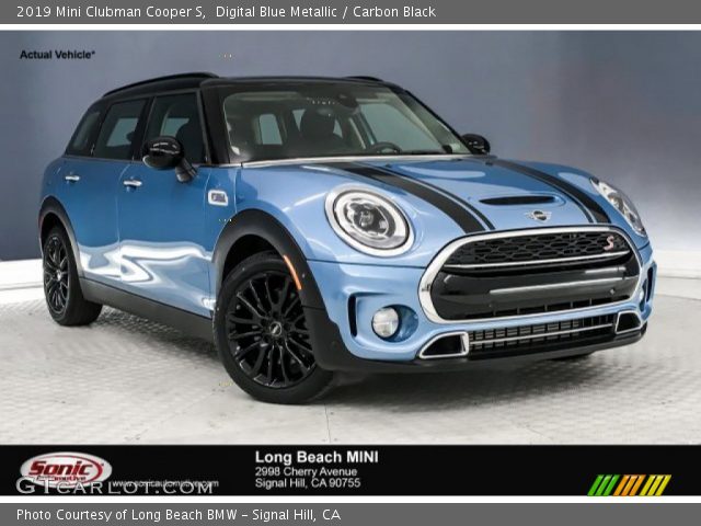 2019 Mini Clubman Cooper S in Digital Blue Metallic