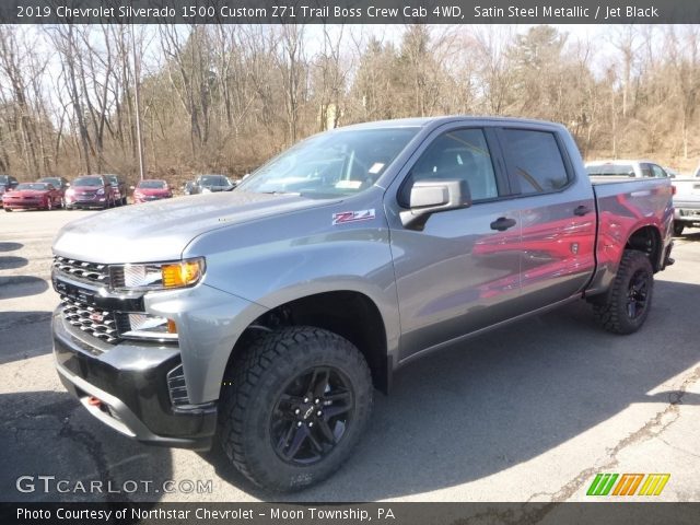 2019 Chevrolet Silverado 1500 Custom Z71 Trail Boss Crew Cab 4WD in Satin Steel Metallic