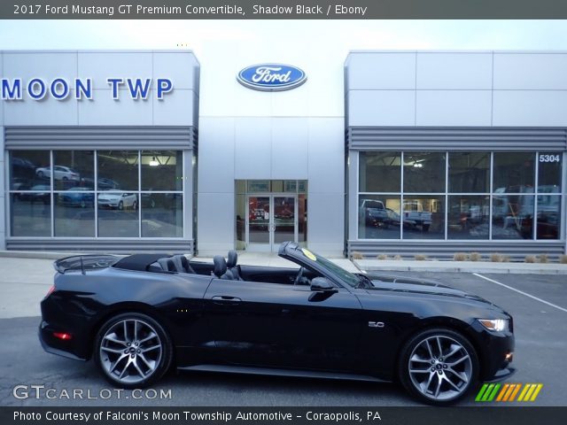 2017 Ford Mustang GT Premium Convertible in Shadow Black
