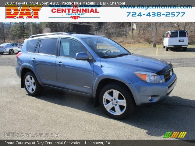 2007 Toyota RAV4 Sport 4WD in Pacific Blue Metallic