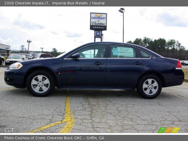 2009 Chevrolet Impala LT in Imperial Blue Metallic