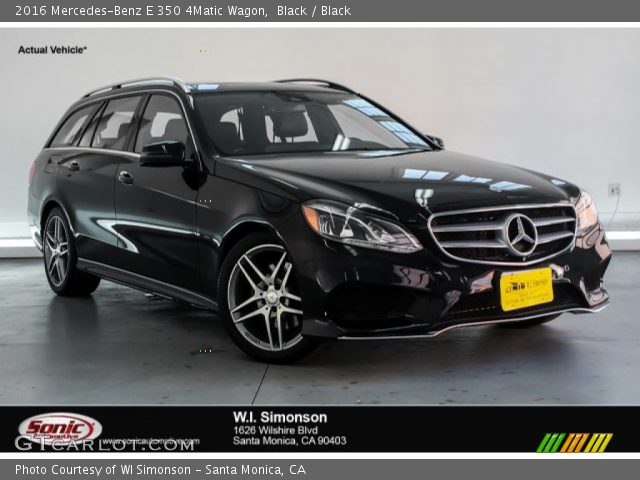 2016 Mercedes-Benz E 350 4Matic Wagon in Black