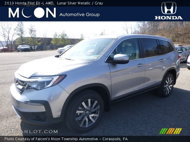 2019 Honda Pilot EX-L AWD in Lunar Silver Metallic