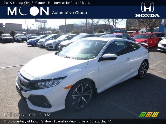 2019 Honda Civic Si Coupe in Platinum White Pearl