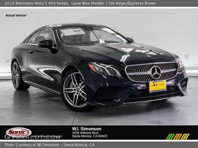 2019 Mercedes-Benz S 450 Sedan in Lunar Blue Metallic
