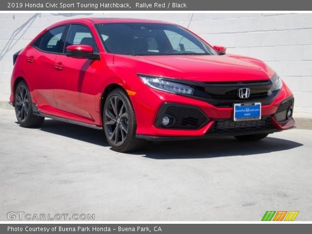 2019 Honda Civic Sport Touring Hatchback in Rallye Red