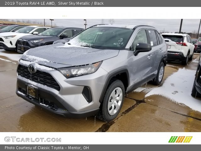 2019 Toyota RAV4 LE AWD in Silver Sky Metallic