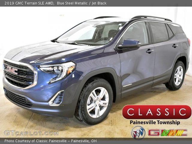 2019 GMC Terrain SLE AWD in Blue Steel Metallic