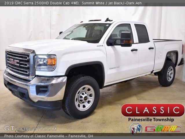 2019 GMC Sierra 2500HD Double Cab 4WD in Summit White