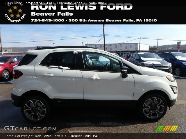 2019 Ford EcoSport SES 4WD in Diamond White