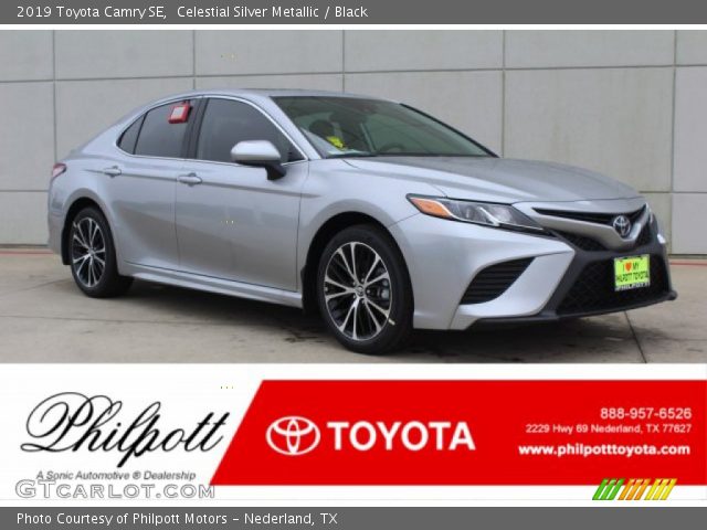 2019 Toyota Camry SE in Celestial Silver Metallic