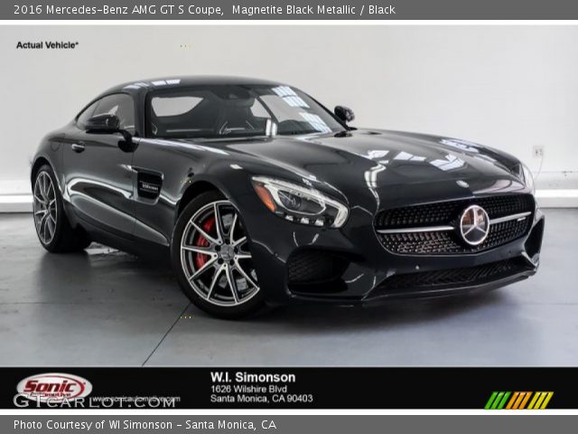 2016 Mercedes-Benz AMG GT S Coupe in Magnetite Black Metallic