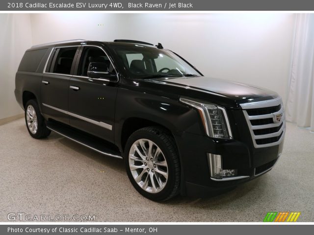 2018 Cadillac Escalade ESV Luxury 4WD in Black Raven