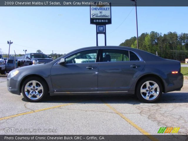 2009 Chevrolet Malibu LT Sedan in Dark Gray Metallic
