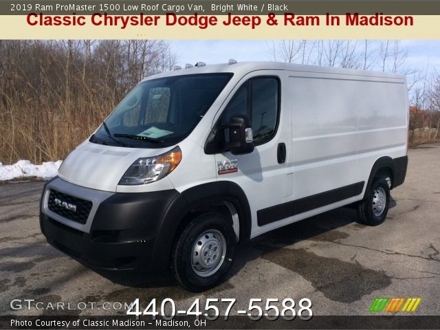 2019 Ram ProMaster 1500 Low Roof Cargo Van in Bright White